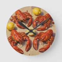 Fresh Boiled Lobster Lemon Newspaper Feast