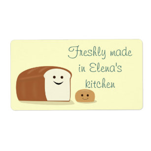 Fresh Bread Avery Label