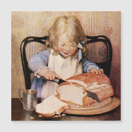 Fresh Bread by Jessie Willcox Smith (Front)