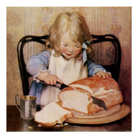 Fresh Bread by Jessie Willcox Smith