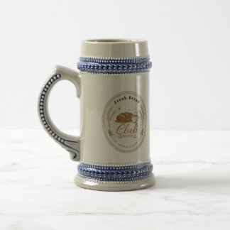 Fresh Bread Club Vintage Bakery Ceramic Mug | Cozy