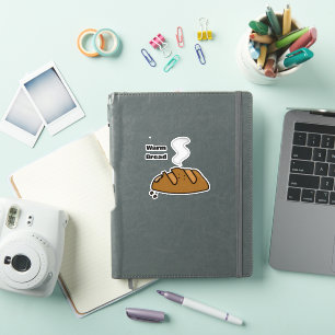 Fresh Bread Cute Bakery Illustration Bread Lover Sticker
