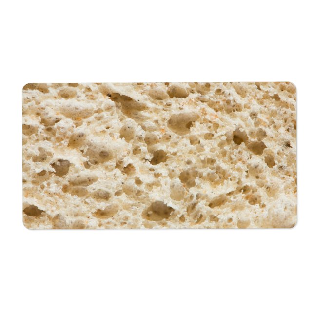 Fresh bread pattern label (Front)