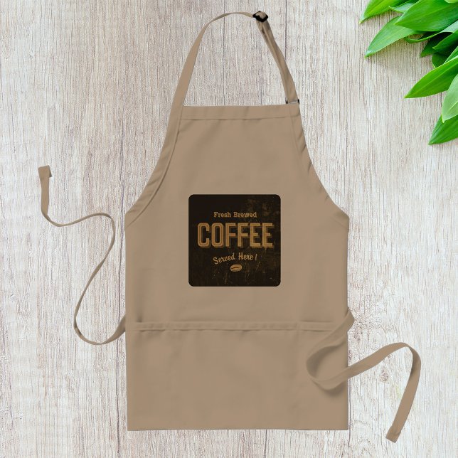 Fresh Brewed Coffee Apron (Creator Uploaded)