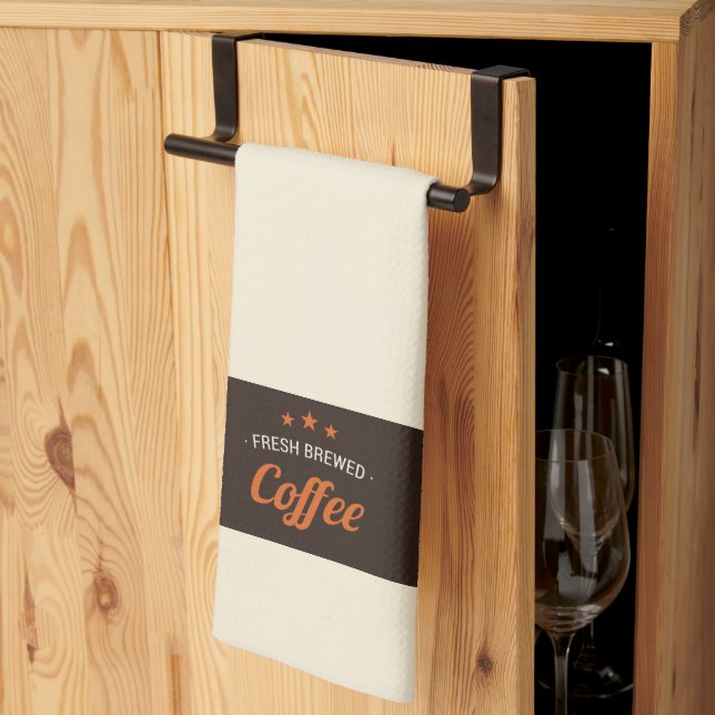 Fresh Brewed Kitchen Towel (Thirds Fold)