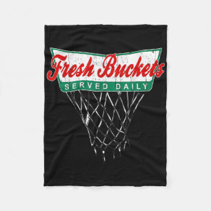 Fresh Buckets Ll Sketll Player Served Daily 1 Fleece Blanket