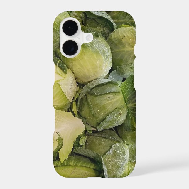 fresh cabbage heads iphone case (Back)