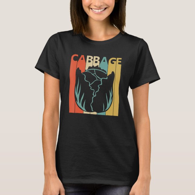 Fresh Cabbage Vegetable T-Shirt (Front)