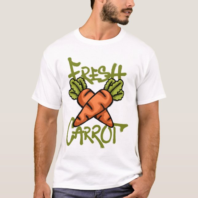 Fresh Carrots streetwear T-Shirt (Front)