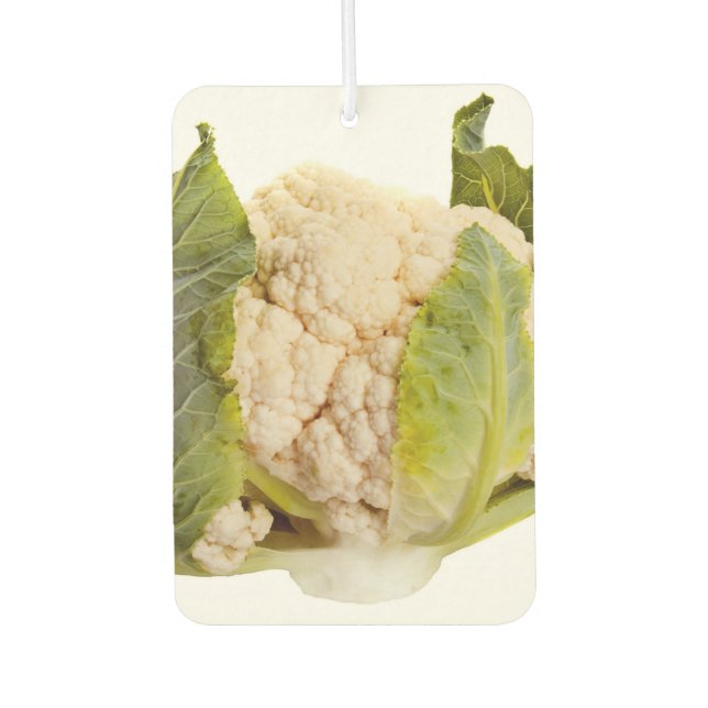 Fresh Cauliflower Car Air Freshener (Front)