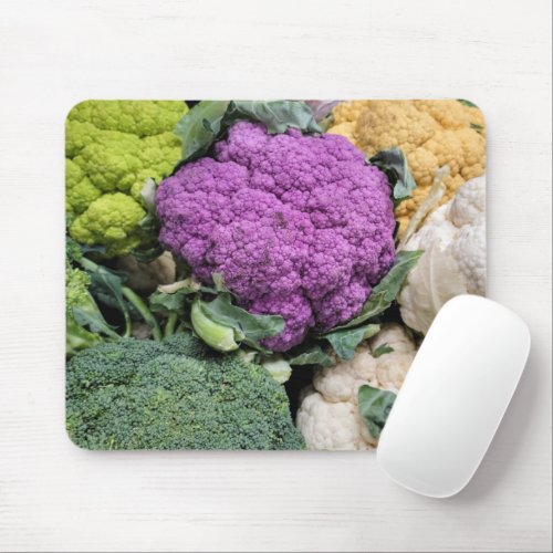 Fresh Cauliflower Collection Mouse Pad