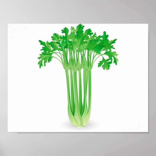 Fresh Celery Poster (Front)