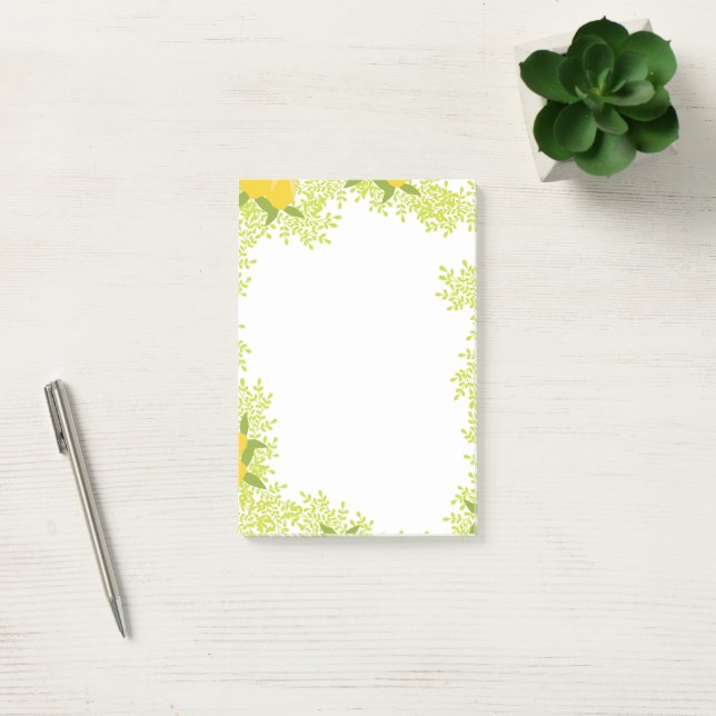 Fresh & Cheerful Writing Paper Post-it Notes (Office)