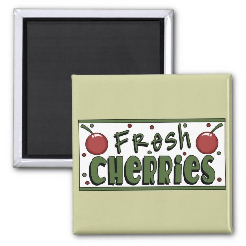 Fresh Cherries Magnet