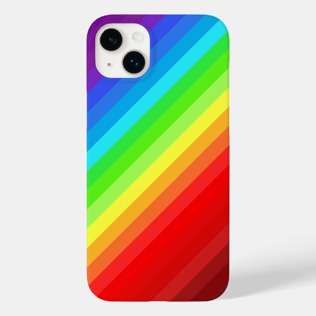 Fresh Colors Design Rainbow Case-Mate iPhone Case (Back)