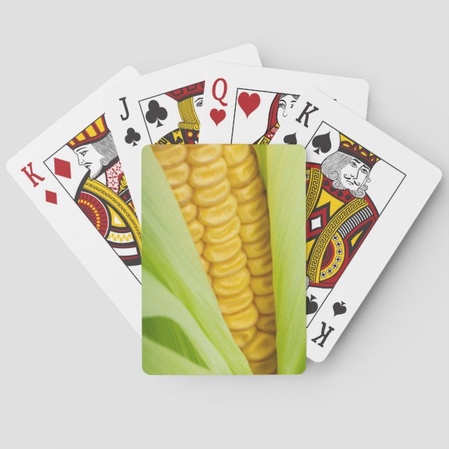 Fresh Corn playing cards (Back)