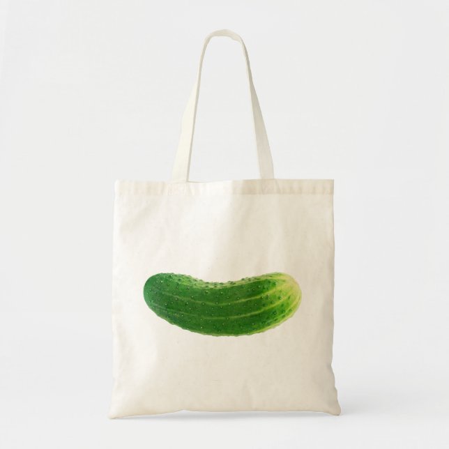 Fresh cucumber tote bag (Front)