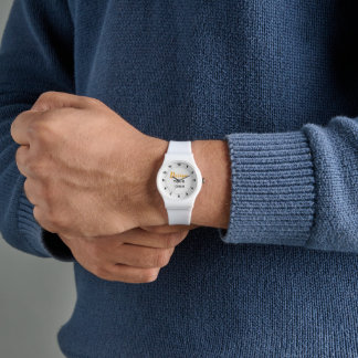 FRESH! 🤍 Custom White Strap Watch Design