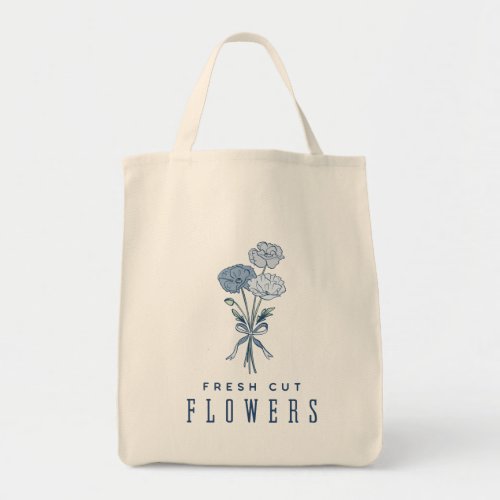 Fresh Cut Flowers Market Bag