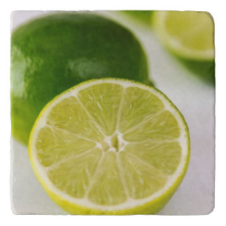 Fresh cut limes trivet