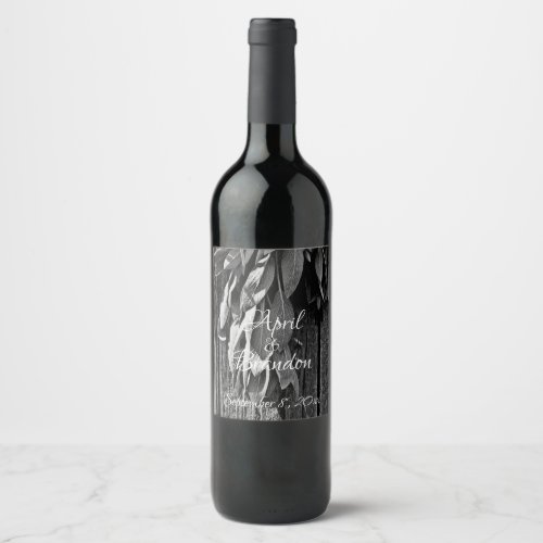 Fresh_cut Sage Barn_wood Grayscale Wine Label