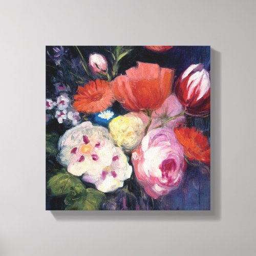 Fresh Cut Spring Flower Canvas Print