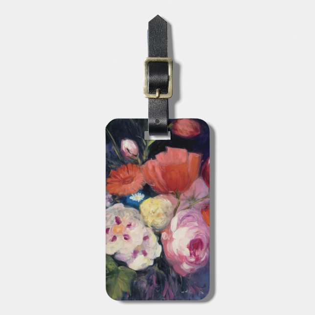 Fresh Cut Spring Flower Luggage Tag (Front Vertical)