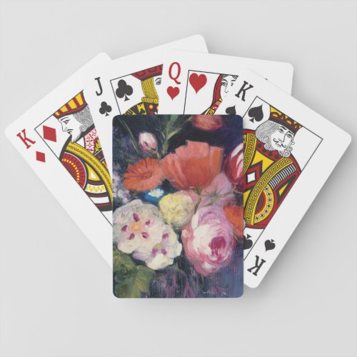 Fresh Cut Spring Flower Poker Cards