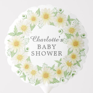 Fresh Daisy Baby Shower Balloon