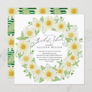 Fresh Daisy Bridal Shower Invitation
