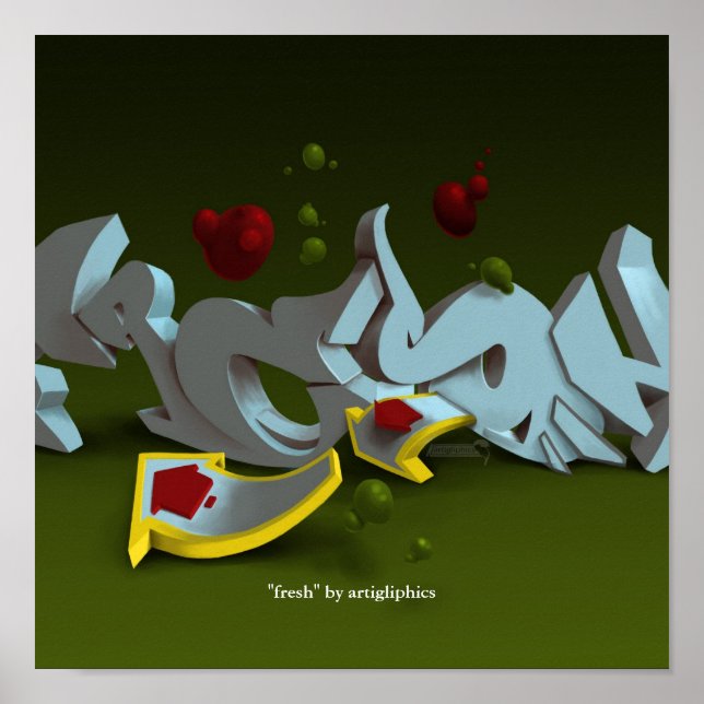 "FRESH" detail Poster (Front)
