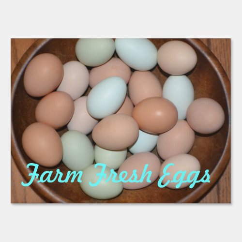 Fresh Egg Sign