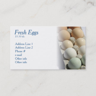 Fresh Eggs Business Cards