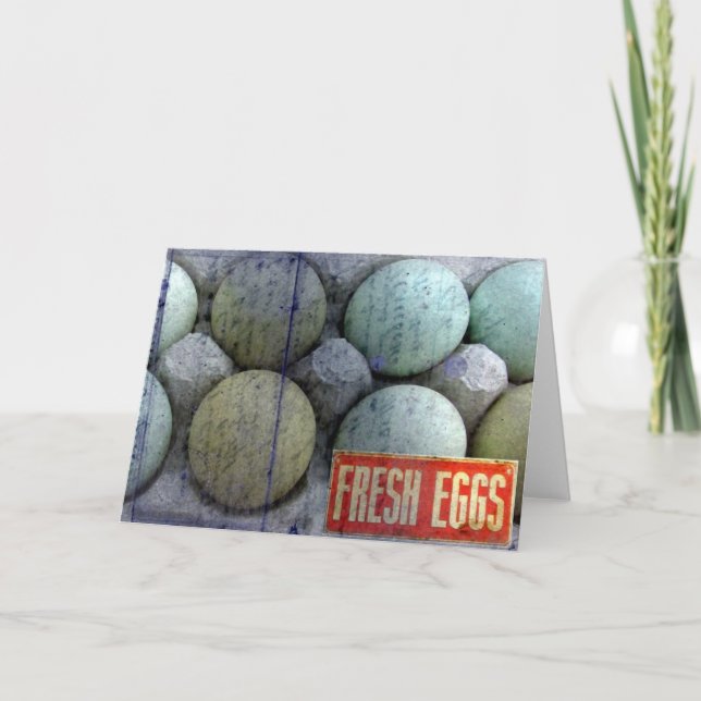 Fresh Eggs Card (Front)