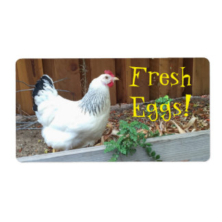 Fresh Eggs Label