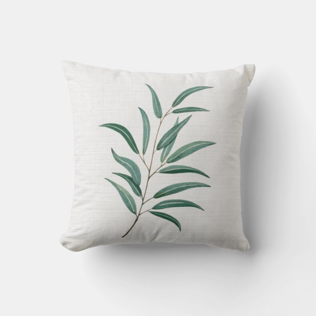 Fresh, Elegant Summer Botanicals Cushions (Front)