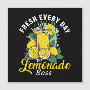 Fresh Every Day The Lemonade Boss