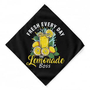 Fresh Every Day The Lemonade Boss Bandana