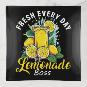 Fresh Every Day The Lemonade Boss Trinket Tray