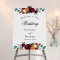 Fresh Fall Rustic Floral Wedding Welcome