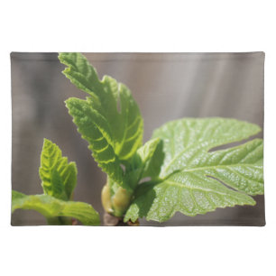 Fresh Fig Leaf Placemat