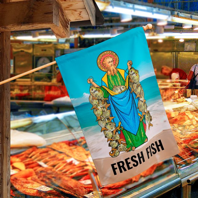 Fresh Fish (St. Andrew) House Flag (Creator Uploaded)