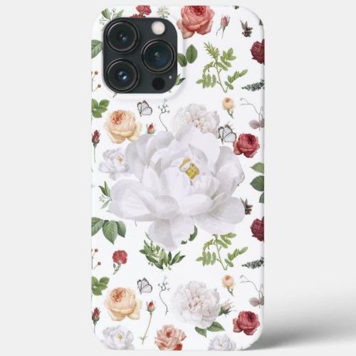 Fresh Florals iPhone 13 Pro Max Case