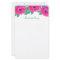 Fresh Florals Personalized Stationery Paper