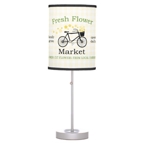 Fresh Flower Market Table Lamp