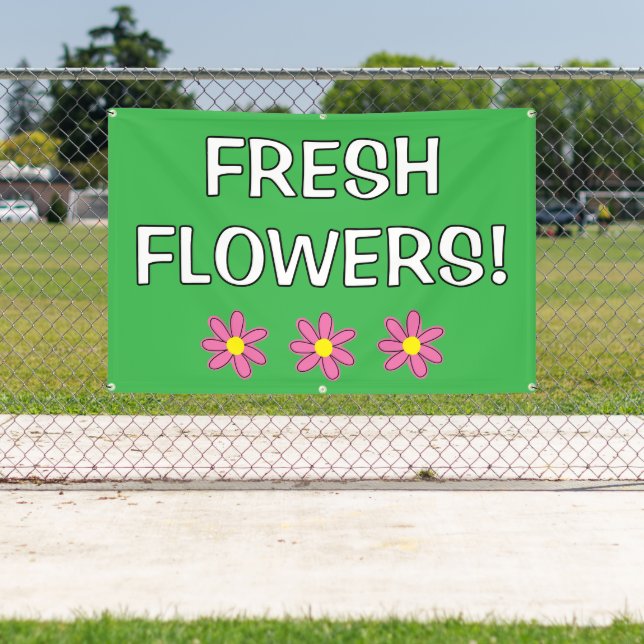 Fresh Flowers Banner (Insitu)