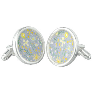 Fresh Flowers Botanical Keepsake Cufflinks