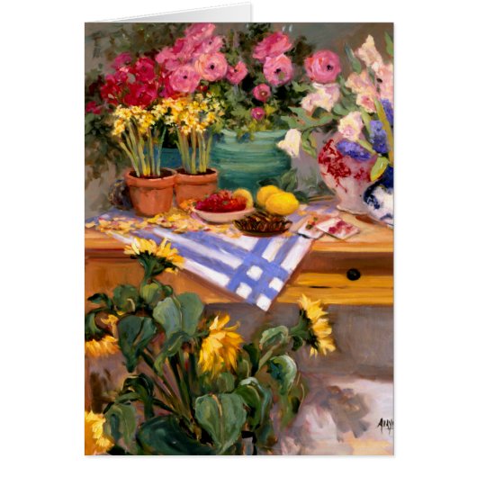 Fresh Flowers I Cards (Front)