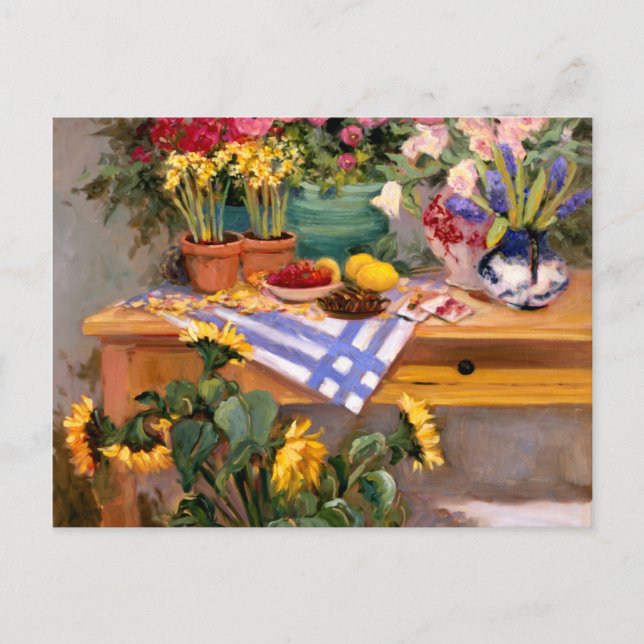 Fresh Flowers I Postcard (Front)