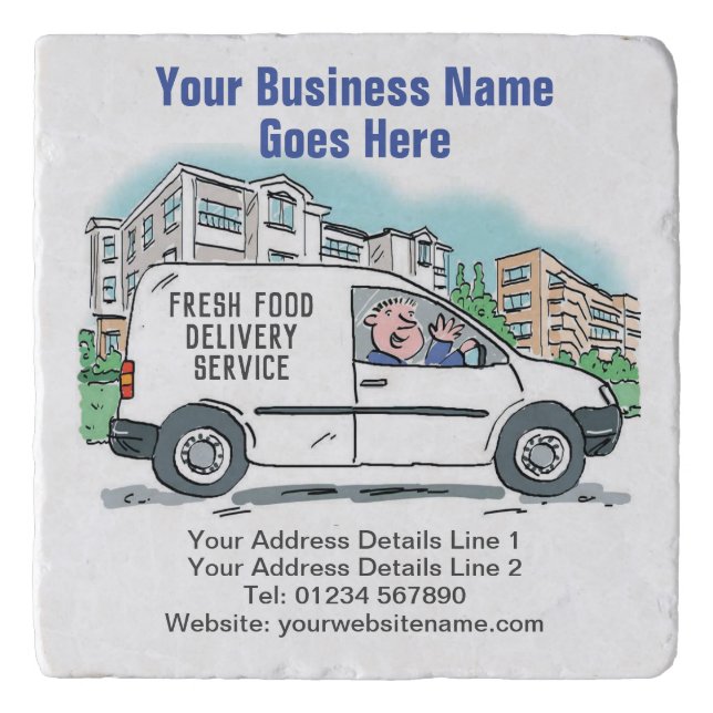 Fresh Food Delivery Service Trivet (Front)